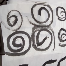 Mi proyecto del curso: Shodo: introducción a la caligrafía japonesa. Un proyecto de Caligrafía, Brush Painting, Caligrafía con brush pen y Estilos de caligrafía de Ignacio Aravena - 05.07.2023