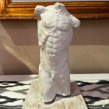 Mi proyecto del curso: Modelado de torso con arcilla por Jhan. Artes plásticas, e Escultura projeto de jhancarlosardila - 22.08.2023