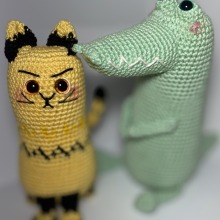 Meu projeto do curso: Crochê: crie e transforme seus amigurumis. Un proyecto de Artesanía, Diseño de juguetes, Tejido, DIY, Crochet, Amigurumi y Diseño textil de Bianca Souza - 24.08.2023
