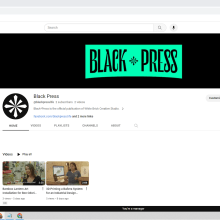My project for course: YouTube Channel Growth Strategy for Black Press. Marketing, Redes sociais, Marketing digital, Marketing de conteúdo, e YouTube Marketing projeto de Ashley Maraya - 26.08.2023
