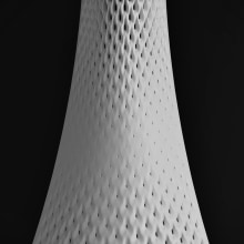 My project for course: Modeling 3D Patterns with Rhino Grasshopper. Un proyecto de 3D, Arquitectura, Diseño, creación de muebles					, Diseño industrial, Arquitectura interior, Diseño de producto, Modelado 3D, Arquitectura digital y Diseño 3D de Saif Laith - 26.08.2023