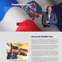 Sitio Web para candidato político. . Web Design, e Desenvolvimento Web projeto de Carlos Javier Marcano S - 30.11.2022
