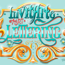 Mi proyecto del curso: Fileteado porteño: ilustración y ornamentación de carteles. Un proyecto de Lettering, Diseño de carteles, H y lettering de Mariana Guagnini - 29.08.2023