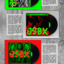 Jon Spencer Blues Explosion Black Mold cover concept. Design, Advertising, Music, and Graphic Design project by Hermes Serna Barberá - 08.31.2023