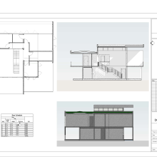 Mi proyecto del curso: Diseño y modelado arquitectónico 3D con Revit. 3D, Arquitetura, Arquitetura de interiores, Modelagem 3D, Arquitetura digital, e Visualização arquitetônica projeto de Helmy Sney Hernandez - 26.08.2023