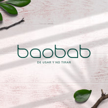 Baobab. Un proyecto de Diseño, Br, ing e Identidad y Diseño de logotipos de Artídoto Estudio - 04.09.2023