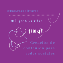 Mi proyecto del curso: Creación de contenido para redes sociales: vence al algoritmo. Cop, writing, Social Media, Content Writing, and Business project by Karla Paola Rodríguez Olivares - 09.07.2023
