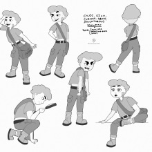Il mio progetto del corso: Character design per animazione con Photoshop. Animação, Design de personagens, e Animação de personagens projeto de Sabrina Marzulli - 11.09.2023