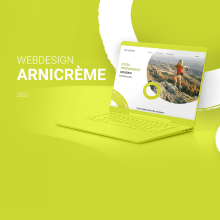 Arnicrème UI Design. Design, e UX / UI projeto de Maria Nóbrega - 10.03.2021