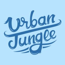 Urban Jungle. Un proyecto de Diseño gráfico, Lettering e Ilustración vectorial de Andreu Martorell - 14.09.2023