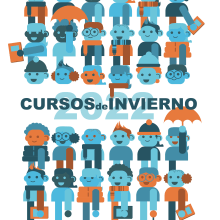 Carteles para cursos. Design, Ilustração vetorial, e Design de cartaz projeto de Ana Prieto Márquez - 17.09.2023