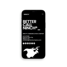 Ninch - Web design. UX / UI, e Web Design projeto de Santiago Riggio - 18.09.2023