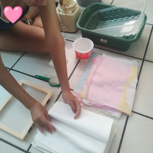 My project for course: Handmade Recycled Paper: Create a Stationery Set. Arts, Crafts, Fine Arts, Paper Craft, Bookbinding, DIY, Stationer, and Design project by Luz Fonseca - 09.20.2023