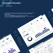 Dashboard project for VR company. UX / UI projeto de Romane Goubet - 19.05.2023
