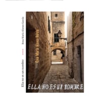 Portada de la novela editada Ella no es un nombre. Un projet de Conception éditoriale , et Design graphique de Rosa Alonso García - 01.04.2023