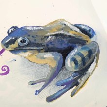 My project for course: Creative Illustration Techniques with Gouache. Traditional illustration, Character Design, Fine Arts, Painting, Children's Illustration, Gouache Painting, and Picturebook project by Anna Avigad - 09.27.2023