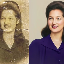How to Choose the Right Old Photo Restoration Service. Graphic Design, Photo Retouching, Digital Design, Color Correction, and Photomontage project by Lance Jekel - 09.24.2023
