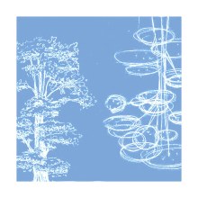 Characterized abstraction of tree species. Un proyecto de Diseño gráfico, Multimedia, Creatividad, Dibujo a lápiz e Ilustración infantil de Dili - 29.09.2023