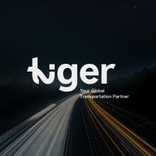 Tiger Logistics Brand identity . Direção de arte, Br, ing e Identidade, Design gráfico, e Design de logotipo projeto de Yassine Aghlaghoul - 08.09.2023