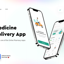Duzol | Medicine Delivery App | UX/UI Case Study. Design, UX / UI, Design de produtos, Web Design, Mobile Design, e Design de apps projeto de Imran Molla - 30.08.2022