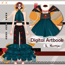My project for course: Fashion Lookbook: Design Croquis in Adobe Illustrator. Un proyecto de Ilustración tradicional, Moda, Diseño gráfico, Ilustración vectorial, Diseño de moda, Ilustración digital e Ilustración de moda					 de Sha-Lume' Nortje' - 11.10.2023