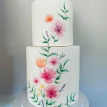 My project for course: Floral Cake Design: Paint with Cocoa Butter. Arts, Crafts, Cooking, Painting, DIY, Culinar, Arts, Lifest, and le project by veronique - 10.10.2023