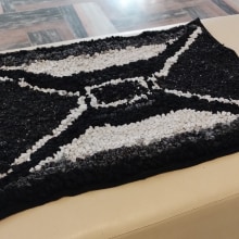Mi proyecto del curso: Creación de alfombras con retales de tela desde cero. Accessor, Design, Arts, Crafts, Decoration, Fiber Arts, and Textile Design project by Daniel Liotti - 10.09.2023