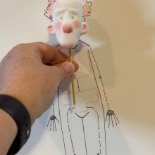 My project for course: Introduction to Puppet Making for Stop Motion. Un proyecto de Artesanía, Stop Motion y Art to de Twyla McGann - 14.10.2023