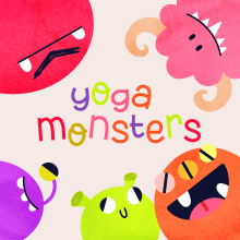 Yoga Monsters, a Children’s Book. Un proyecto de Diseño editorial, Papercraft, Encuadernación, Ilustración infantil, Narrativa y Literatura infantil						 de baviguier - 16.10.2023