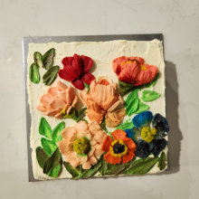 My project for course: Cake Design: Easy Buttercream Flowers with a Palette Knife. Un proyecto de Cocina, DIY, Artes culinarias, Lifest y le de Syeda Batool Zahra - 17.10.2023