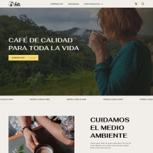 E-Commerce para venta de Café | Empresa LifeTime Coffee. Design de acessórios, Web Design, Marketing digital, E-commerce, Design de produto digital, e Business projeto de Diego Amorin Segovia - 17.10.2023