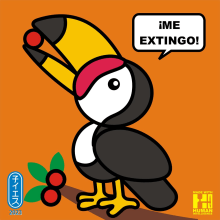 ¡ME EXTINGO! Ilustraciones estilo Kawaii de animales en extinción en Venezuela. Un proyecto de Ilustración vectorial, Ilustración digital, Ilustración infantil y Manga de Ramón Siverio Cruz - 01.07.2023