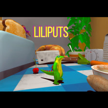 Liliputs. Programming, Graphic Design, 3D Modeling, and Unit project by Alejandro Navarro Rodriguez - 10.27.2023