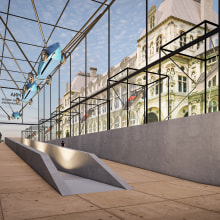 MIDLV Musée national de l’automobile Paris. Un proyecto de Diseño, Instalaciones, Arquitectura, Diseño industrial, Paisajismo y Diseño 3D de Jhon Salcedo Cepeda - 29.10.2023