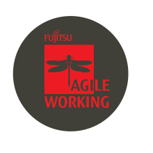 Fujitsu. Br, ing, Identit, and Graphic Design project by George Parker-Conway - 10.28.2023