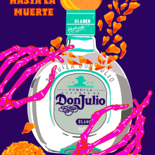 Tequila hasta la muerte. Un proyecto de Ilustración digital de Juan Pabllo Regil - 30.10.2023