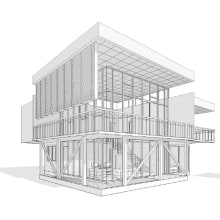 Mi proyecto del curso: Diseño y modelado arquitectónico 3D con Revit. Un proyecto de 3D, Arquitectura, Arquitectura interior, Modelado 3D, Arquitectura digital y Visualización arquitectónica de Jesus Antonio Lomas Barboza - 02.11.2023