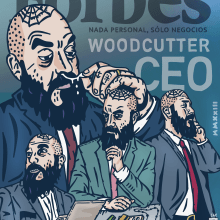 Forbes,Spain. Un proyecto de Ilustración digital de woodcutter Manero - 02.11.2023