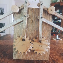 My project for course: Mechanics for Creating Wooden Automatons. Design de personagens, Escultura, Design de brinquedos, To, Art, e Marcenaria projeto de kittycarra - 06.11.2023