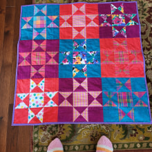 Eli (grandcat)'s quilt. Arts, and Crafts project by Mary Tigner Rasanen - 11.07.2023
