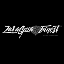 Z.G.Z. FINEST (brand apparel). Lettering, Logo Design, and Textile Illustration project by Álvaro Ruiz Sánchez - 11.07.2023