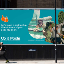 Do it Pools - Design de marca. Un proyecto de Diseño y Estrategia de marca						 de Carolina Pereira - 10.11.2023