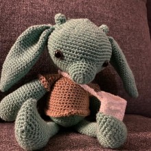 My project for course: Crocheting Amigurumi Animals for Beginners. Un proyecto de Artesanía, Diseño de juguetes, Crochet y Amigurumi de shelly_c - 10.11.2023