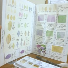 My project for course: Creating Liquid Watercolors and Botanical Inks. Arts, Crafts, Fine Arts, Painting, Watercolor Painting, DIY, and Color Theor project by Melanie Drury - 11.11.2023