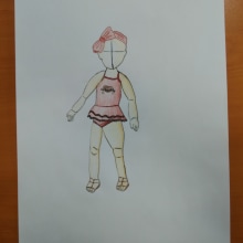coleccion infantil. Moda projeto de Maria Cruz Sastre Rojo - 14.11.2023