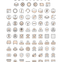 My project for course: Introduction to Icon Design. Un proyecto de Br, ing e Identidad, Diseño gráfico, Señalética, Diseño de iconos y Diseño de pictogramas de Gabriel Łyszcz - 15.11.2023