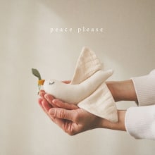 PEACE PLEASE. Projekt z dziedziny Craft, Wzornictwo tekst i liów użytkownika Elena Sánchez Santos - 15.11.2023