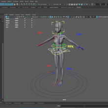 My project for course: Introduction to Rigging for Animation. Un progetto di Animazione, Rigging e Animazione 3D di amarildosantini.jr - 16.11.2023