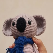 Meu projeto do curso: Amigurumi de animais com crochê. Design de brinquedos, Tecido, DIY, Crochê, Amigurumi, e Design têxtil projeto de nandreza - 17.11.2023