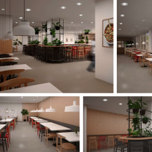 Mi proyecto del curso: Diseño de interiores para restaurantes. Un proyecto de Instalaciones, Arquitectura interior, Diseño de interiores, Interiorismo, Retail Design y Diseño de espacios de sergi bellvert comas - 10.11.2020